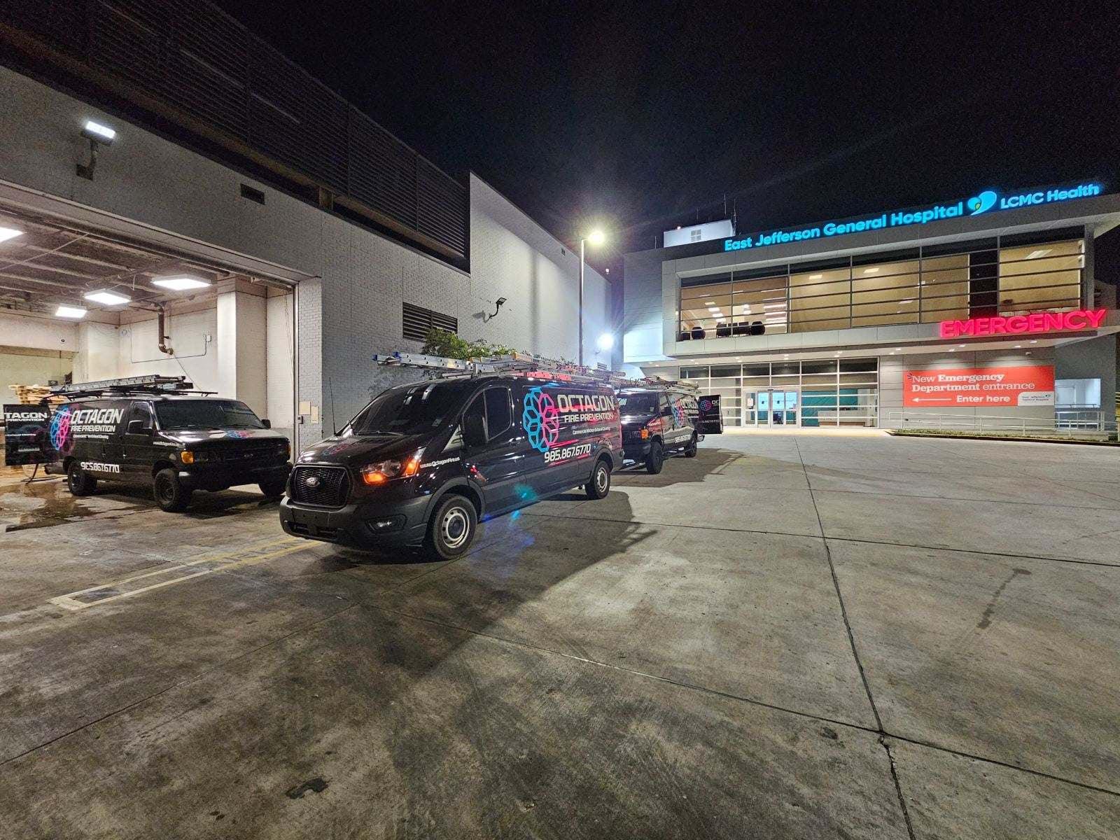 OctagonFire Fleet at Oschner Hospital